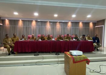 Bupati Taput ikuti Rakornas Pengendalian Inflasi Nasional Daerah