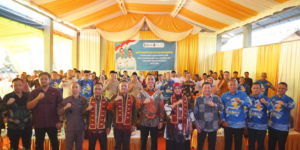 Bupati Muchendi Pimpin Musdesus Serentak, 327 Kopdes Merah Putih Lahir di OKI