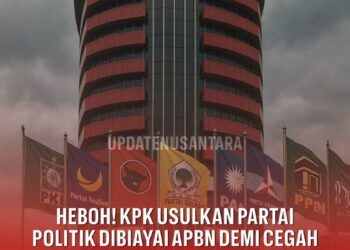 KPK Usulkan Partai Politik Dibiayai APBN Demi Cegah Korupsi Politik