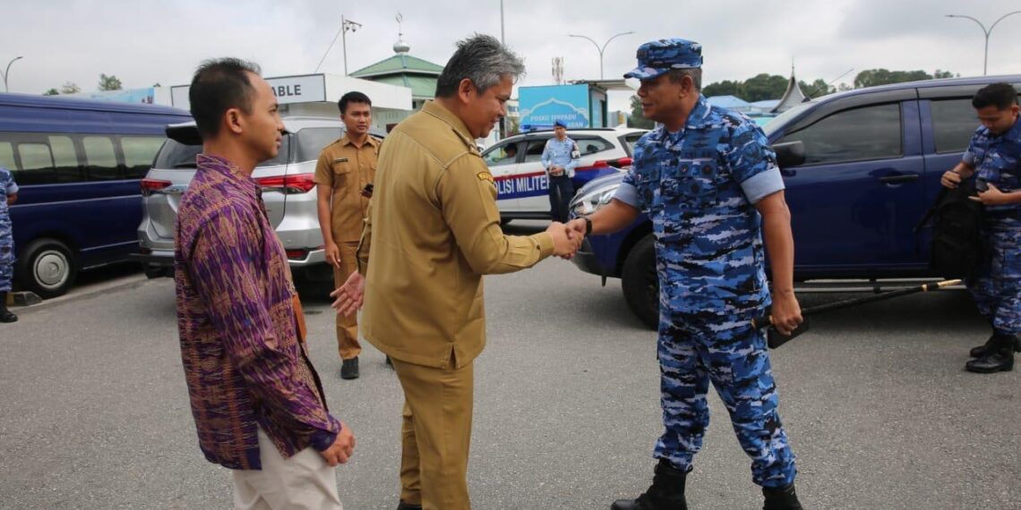 Wakil Bupati Tapanuli Utara Sambut Kunjungan Mabes TNI AU di Tapanuli Utara