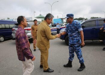 Wakil Bupati Tapanuli Utara Sambut Kunjungan Mabes TNI AU di Tapanuli Utara