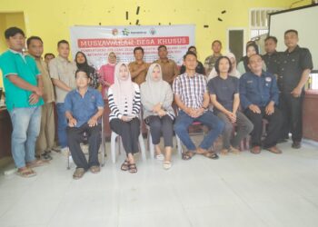 Pembentukan Koperasi Desa Merah Putih Desa Lalang Luas Berjalan Lancar dan Sukses