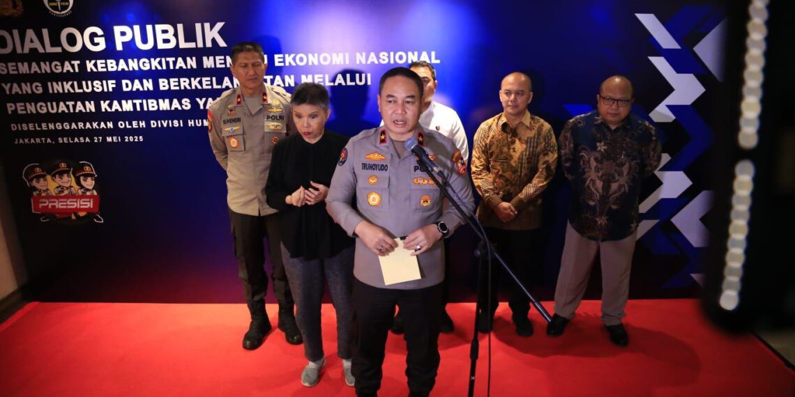 Polri Gelar Dialog Publik: Dorong Ekonomi Nasional Inklusif dan Berkelanjutan Melalui Penguatan Kamtibmas