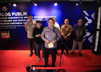 Polri Gelar Dialog Publik: Dorong Ekonomi Nasional Inklusif dan Berkelanjutan Melalui Penguatan Kamtibmas