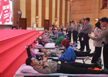 STIK Lemdiklat Polri Gelar Donor Darah Sambut Dies Natalis ke-79