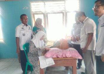 Kepala Dinas PPKB Kabupaten Tubaba Hadiri Pelayanan KB Di Tiyuh Wonorejo, Dalam Rangka HUT IBI (Ikatan Badan Indonesia)