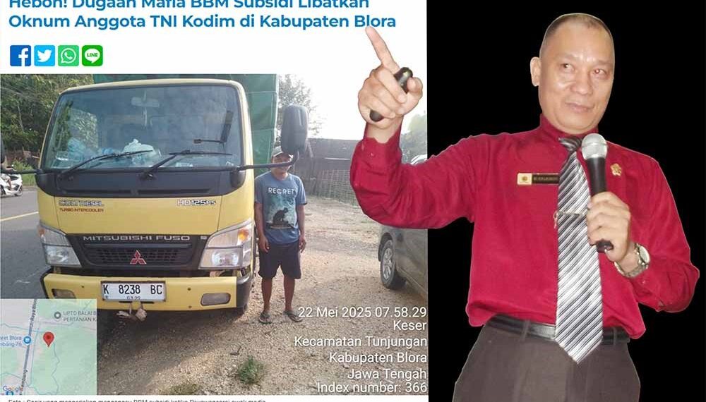 Ketum PPWI Nilai Polres Blora Berkolusi dengan Mafia BBM Ilegal Memenjarakan Wartawan