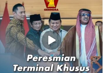 Presiden RI Prabowo Subianto Meresmikan Terminal Khusus Haji dan Umroh