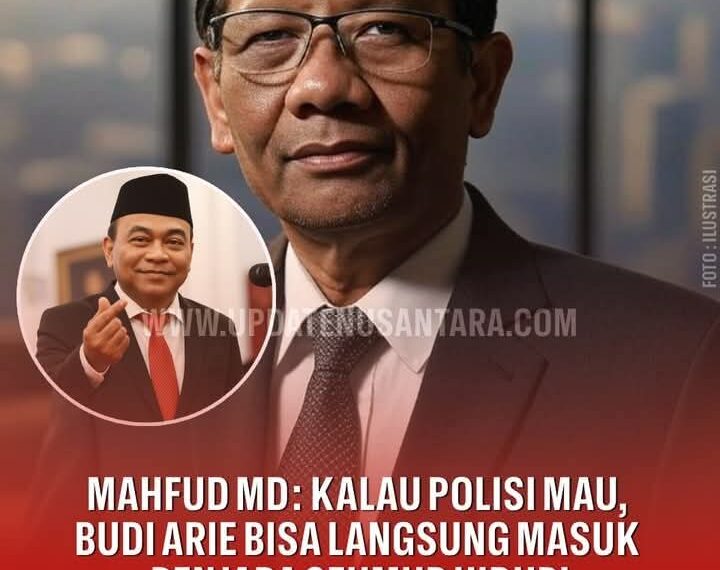 Mahfud MD: Budi Arie Bisa Dihukum Seumur Hidup Jika Terbukti Tindak Pidana Pencucian Uang