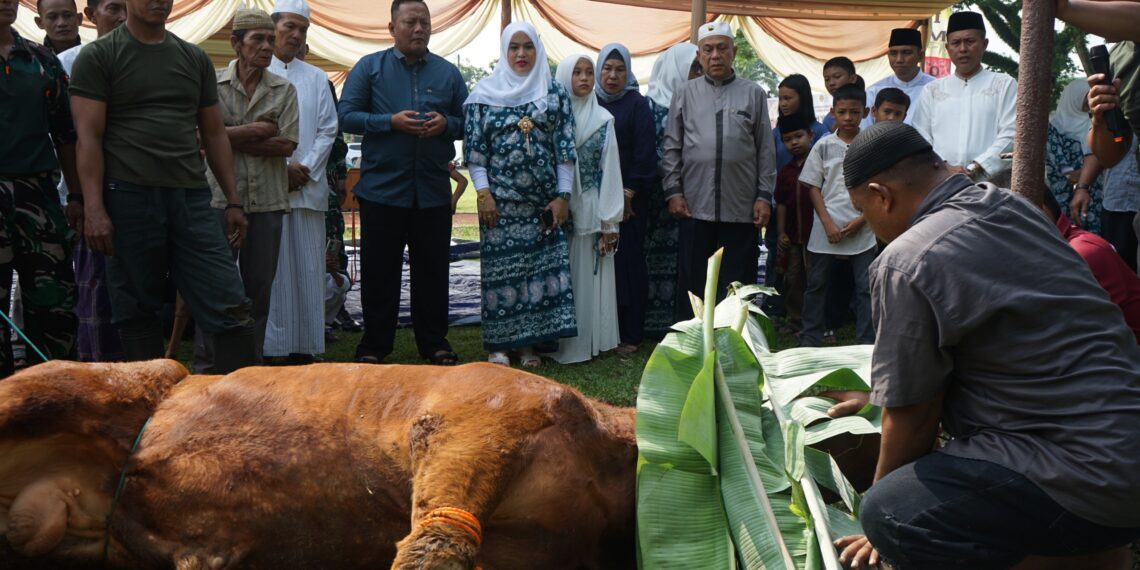 Dandim 0402/OKI Laksanakan Sholat Idul Adha 1446 H