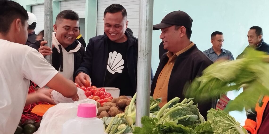 Wakil Bupati Dairi Kembali Turun Langsung ke Pasar Sumbul