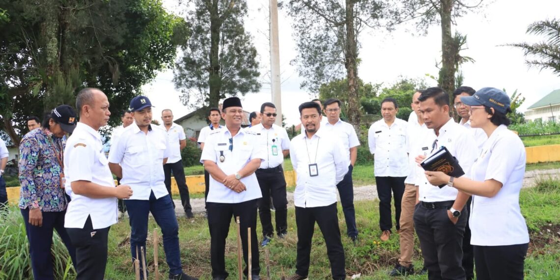 Pemkab Dairi Matangkan Persiapan Sekolah Rakyat, Wakil Bupati Bersama Tim Kemensos dan Kemen PUPR Cek Lokasi