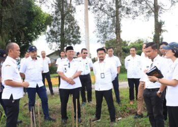 Pemkab Dairi Matangkan Persiapan Sekolah Rakyat, Wakil Bupati Bersama Tim Kemensos dan Kemen PUPR Cek Lokasi