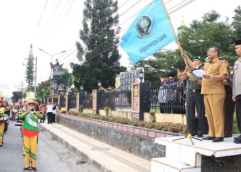 Bupati Dairi Lepas Pawai Taaruf, Tanda MTQ Ke-50 Tingkat Kabupaten Resmi Dimulai