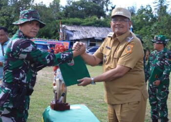 Pembukaan TMMD ke 124 Wilayah Kodim 0206/Dairi, Bupati : Mari Bersinergi, Bergotong Royong Bersama TNI