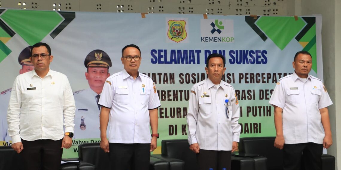 Sosialisasi Koperasi Merah Putih, Bupati Dairi: Mari Wujudkan Koperasi Desa yang Mandiri, Untuk Penguatan Ekonomi Kerakyatan
