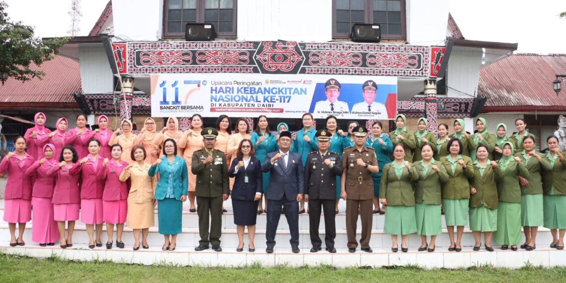Jadi Irup Upacara Hari Kebangkitan Nasional, Wabup Dairi : Ini Momentum Reflektif Merawat NKRI