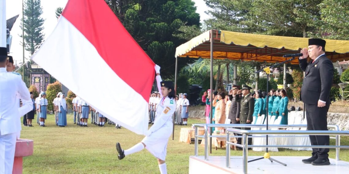 Sekda Charles Bantjin Pimpin Upacara Peringatan Hari Lahir Pancasila Tahun 2025