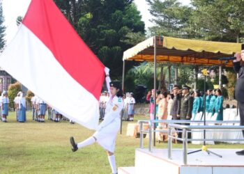 Sekda Charles Bantjin Pimpin Upacara Peringatan Hari Lahir Pancasila Tahun 2025