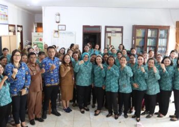 TP PKK Kabupaten Dairi Lakukan Supervisi ke Kecamatan Laeparira dan Silahisabungan