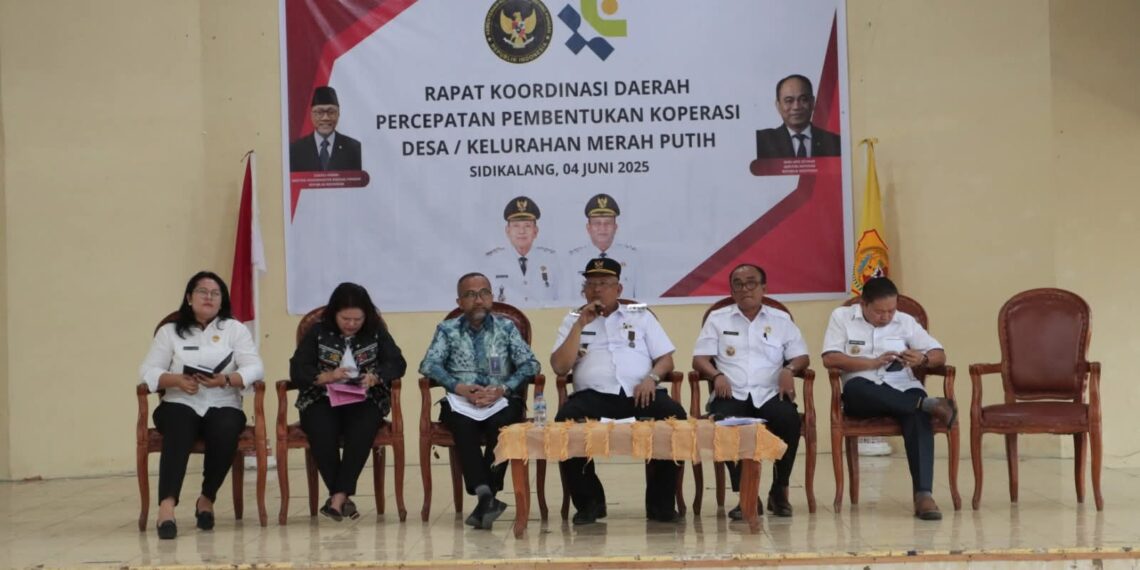 Mendapat Kunjungan Dari Tim Kementerian Koordinator Bidang Pangan, Bupati : Dairi Siap Dukung Koperasi Merah Putih