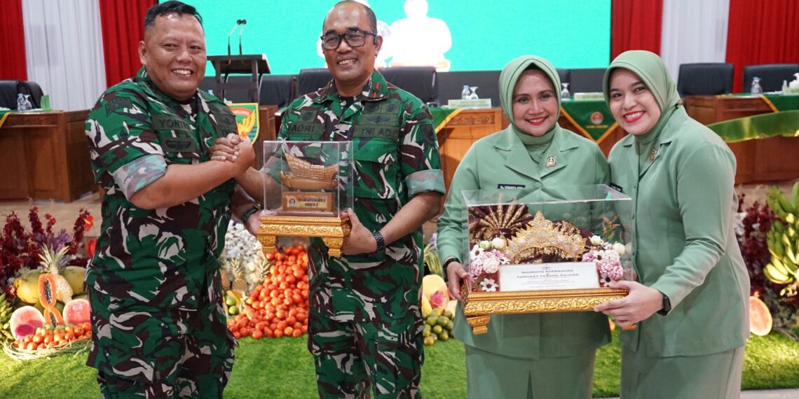 Danrem 044/Gapo Laksanakan Kunker di Kodim 0402/OKI