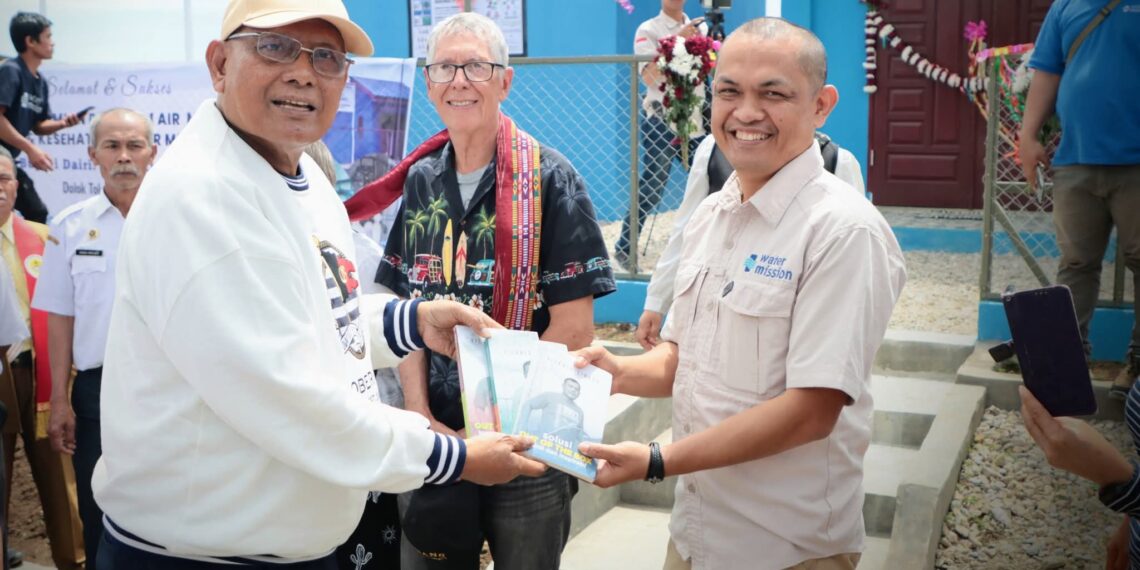 Program Air Minum dan Kesehatan Water Mission Desa Dolok Tolong Siap Aliri 228 KK Pengguna