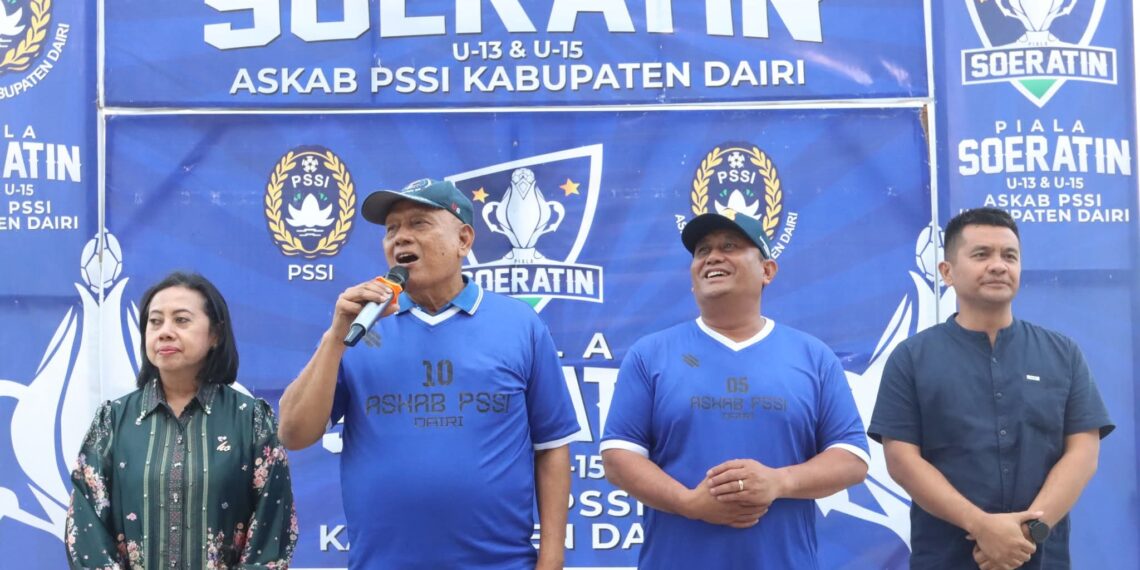 Bupati dan Wakil Bupati Tutup Turnamen Piala Soeratin Cup U-13 dan U-15, SSB Putra Kalang  dan SSB Sinar Muda  Jadi Juara