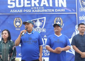 Bupati dan Wakil Bupati Tutup Turnamen Piala Soeratin Cup U-13 dan U-15, SSB Putra Kalang  dan SSB Sinar Muda  Jadi Juara