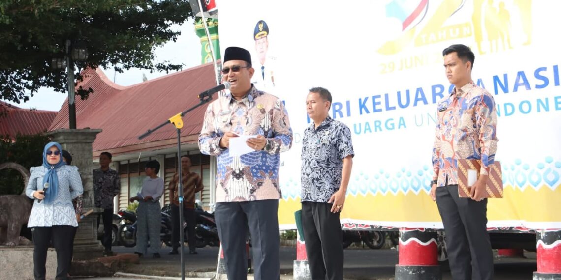 Wakil Bupati Dairi Lepas Kirab Kenderaan Peringatan Harganas Ke 32,  Sambut Wujudkan Keluarga Berkualitas