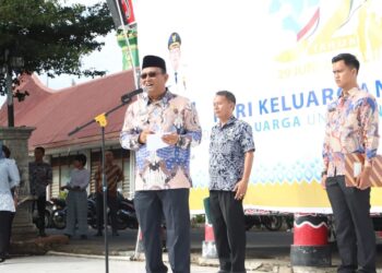 Wakil Bupati Dairi Lepas Kirab Kenderaan Peringatan Harganas Ke 32,  Sambut Wujudkan Keluarga Berkualitas