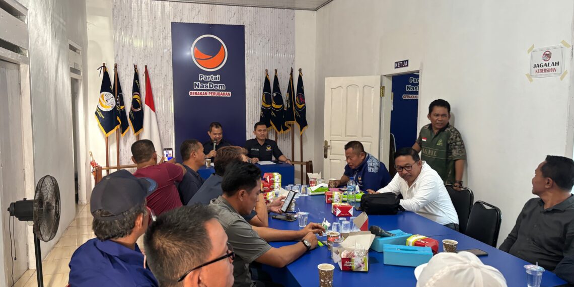 DPD Partai Nasdem Gelar Rapat Pleno Pengurus DPC Se-Kabupaten Mesuji