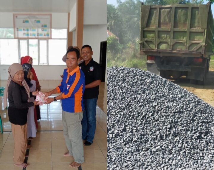 Pemerintah Desa Karang Mulya Kecamatan Way Serdang Kabupaten Mesuji Realisasikan Dana Desa (DD) Tahun 2025.