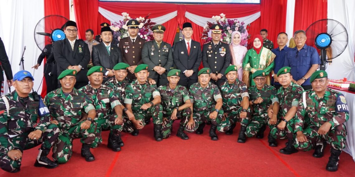 Dandim 0402/OKI Hadiri Peringatan Hari Ulang Tahun Bhayangkara ke-79