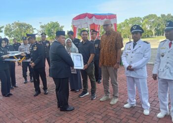 Hari Bhayangkara ke-79: Polres Mukomuko Gelar Upacara dengan Khidmat