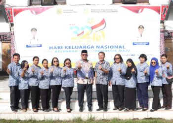 Wakil Bupati Dairi Lepas Kirab Kenderaan Peringatan Harganas ke 32,  Sambut Wujudkan Keluarga Berkualitas