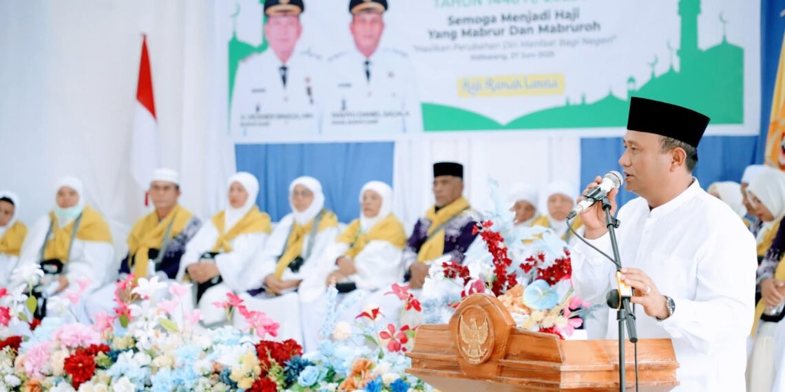 Wahyu Sagala Sambut Kepulangan 21 Jemaah Haji Kabupaten Dairi