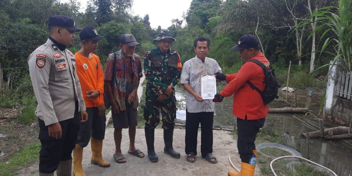 Babinsa Kodim 0402/OKI Gencar Lakukan Patroli dan Sosialisasi untuk Cegah Karhutla