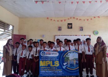 AKTIVITAS KEGIATAN  PENERIMAAN MURID BARU SMPN SATU ATAP 2 TUBABA TAHUN AJARAN 2025/2026