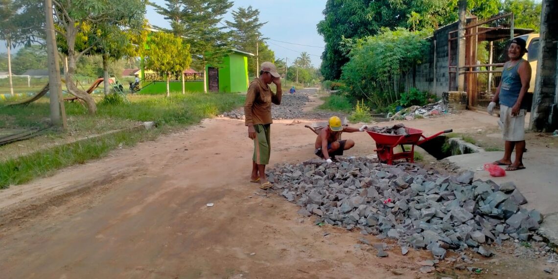 Pemerintah Tiyuh Marga Jaya Kecamatan Gunung Agung Realisasikan Dana Desa Tahun 2025