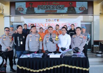 Satreskrim Polres OKI Berhasil Mengungkap Kasus Penganiayaan Berat