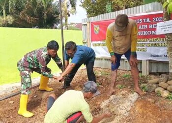 Hari ke-3 TMMD Ke-125 Kodim 0428/Mukomuko, Sumber Makmur, TNI Kontribusi Nyata Dalam Membangun Daerah