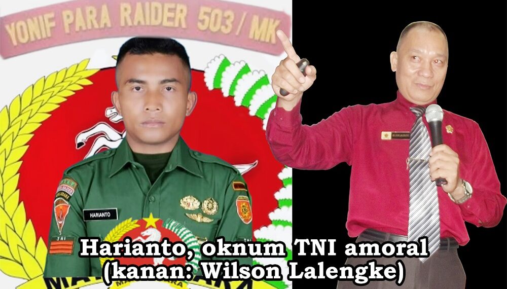 Abaikan Biaya Pendidikan Anak Kandung, Anggota TNI Batalyon 503 Mayangkara, Harianto, Dinilai Tidak Bermoral