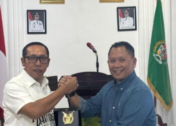 Bupati Tapanuli Utara Sambut  Waaspotdirga KASAU Ungkapkan Rasa Syukur atas Kado dari TNI AU