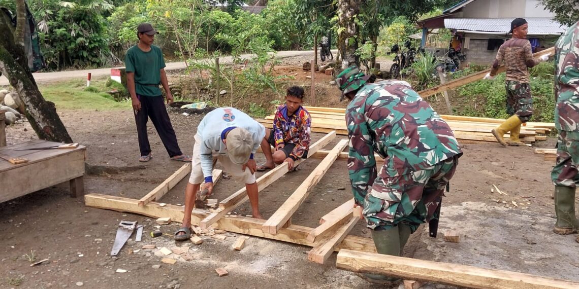 Hari Kelima Satgas TMMD Kodim 0428/Mukomuko Menunjukkan Hasil Gemilang