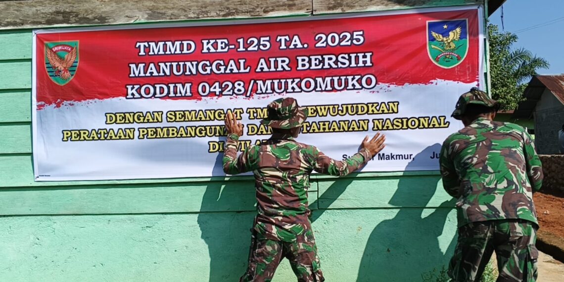 Progres Gemilang TMMD Reguler Ke-125 di Mukomuko