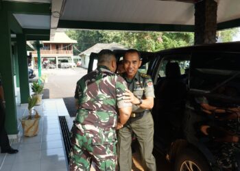 Kodim 0402/OKI Terima Bimbingan Tekhnis Dari Pusterad