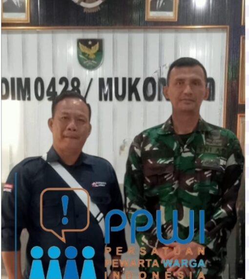 Tim PPWI Mukomuko Jalin Sinergi dengan Kodim 0428/Mukomuko