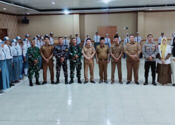 Pelatihan dan  Pelantikan Pasukan pengibar, bendera Pusaka Kabupaten Mukomuko,  Tahun 2025