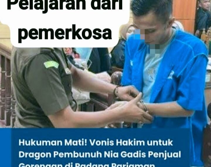 Masyarakat Sumbar Dapat Pelajaran, Hukuman Mati In Dragon